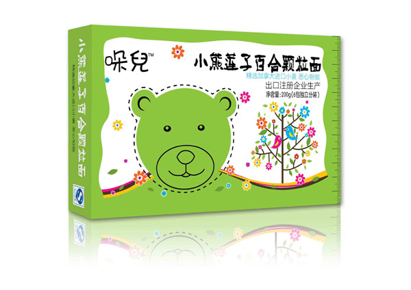 哚兒yingye小熊蓮子百合顆粒面