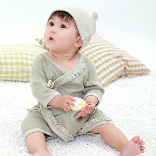 棉果果彩棉棉毛童裝夏