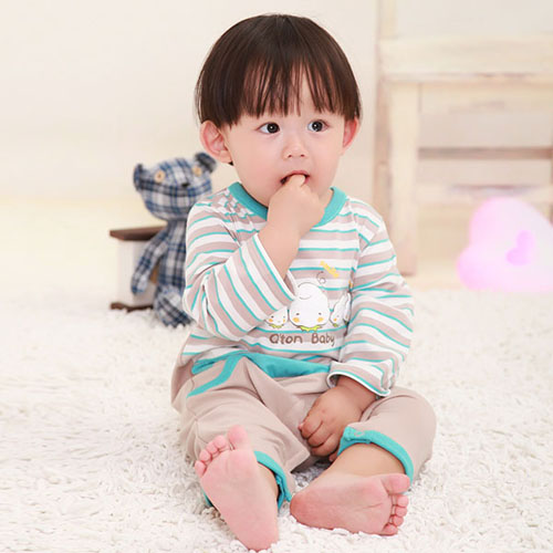 棉果果氨棉汗布童裝