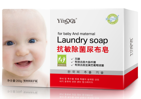 小嬰奇yinge抗敏除菌尿布皂