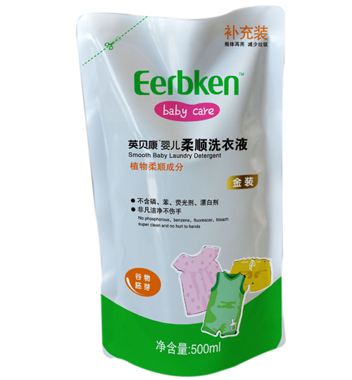 英貝康yinge柔順袋裝洗衣液