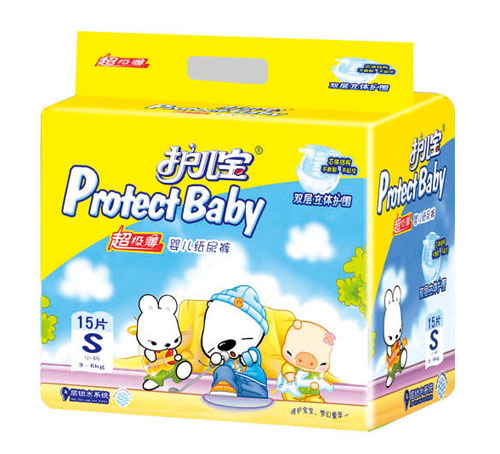 護(hù)兒寶超級薄yinge紙尿褲S碼15片