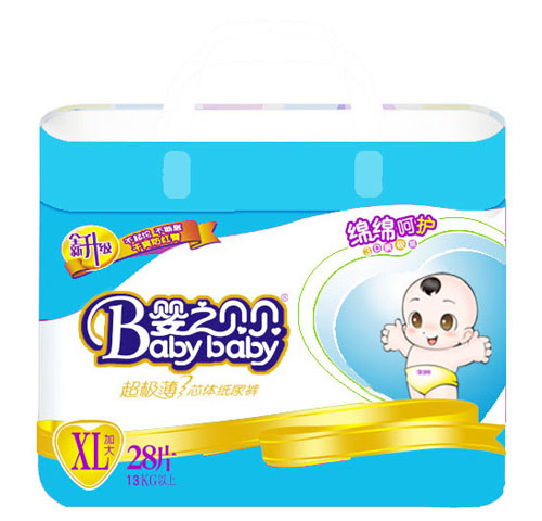 嬰之貝貝超極薄尿褲加大號28片