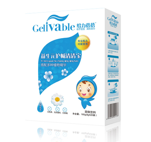 給力蓓蓓益生元護暢清清寶(盒)