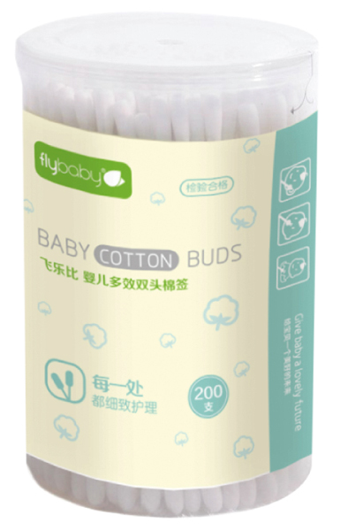 飛樂比yinge多效雙頭棉簽(200支)