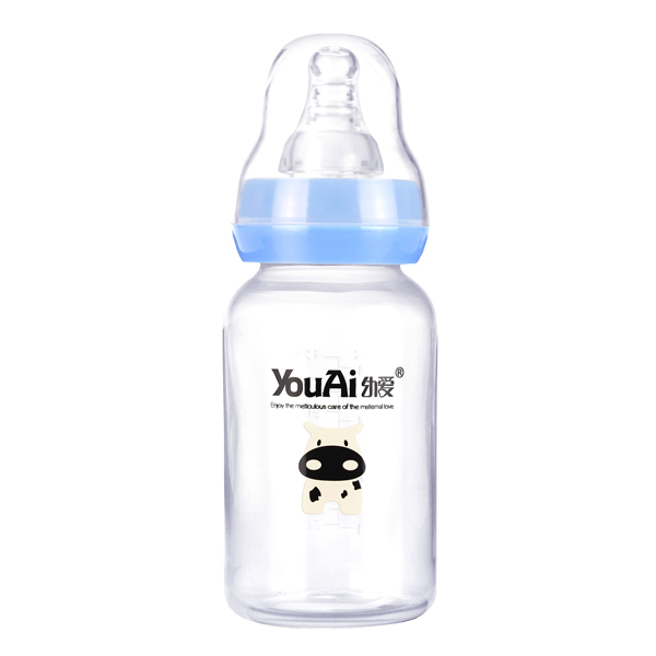 幼愛PP標(biāo)口直身奶瓶120ml