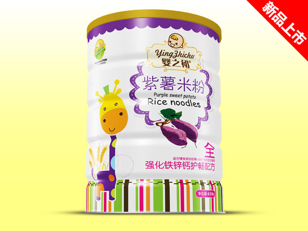 嬰之初強(qiáng)化鐵鋅鈣護(hù)暢紫薯米粉鐵聽(tīng)