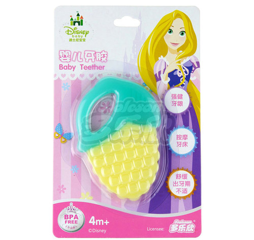 迪士尼寶寶迪士尼公主系列水果型yinge牙膠