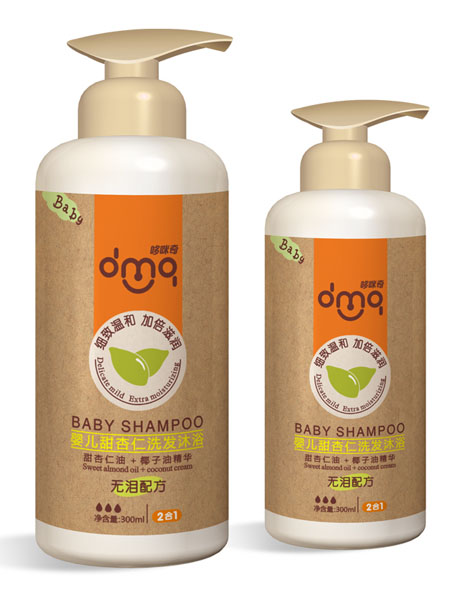 哆咪奇yinge甜杏仁洗發(fā)沐浴二合一
