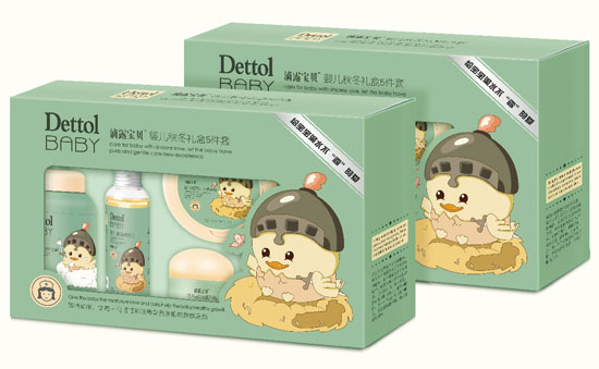 滴露寶貝yinge秋冬禮盒5件套