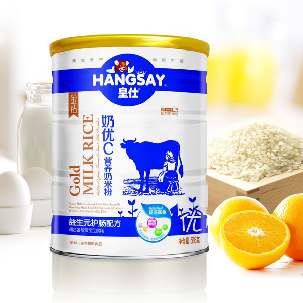 皇仕益生元護(hù)腸配方配方奶優(yōu)C營(yíng)養(yǎng)奶米粉