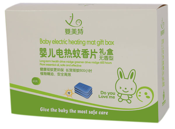 嬰美特yinge電熱蚊香片禮盒
