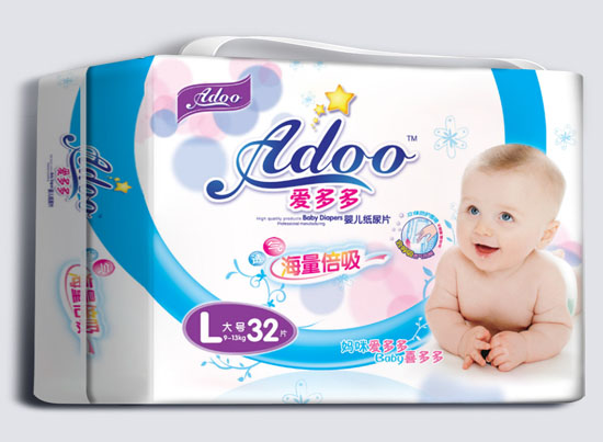 愛多多海量倍吸yinge紙尿片L碼32片