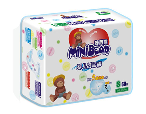 咪尼熊yinge紙尿褲S碼60片