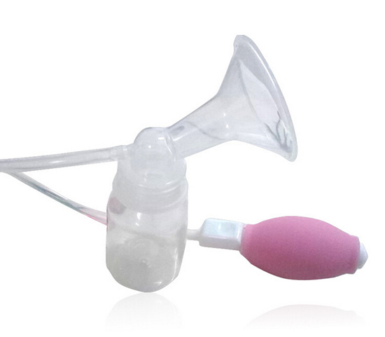 晶瑩帶瓶吸奶器