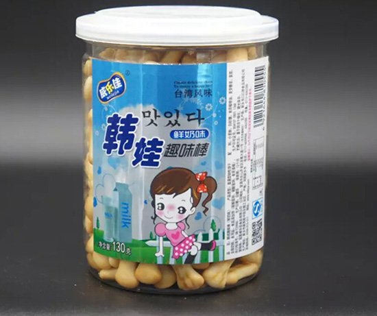 威樂佳韓娃鮮奶味趣味棒