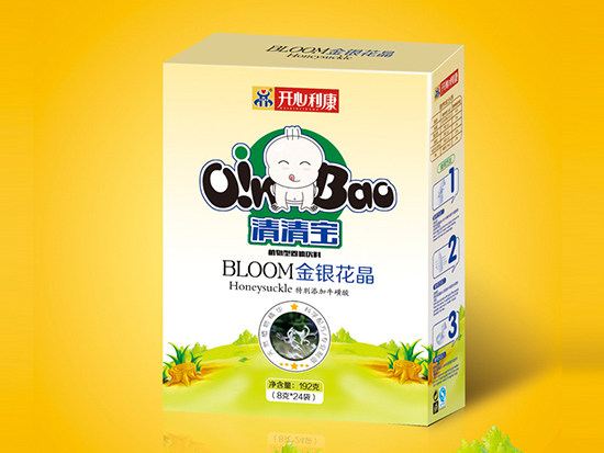 開(kāi)心利康金銀花晶清清寶盒裝