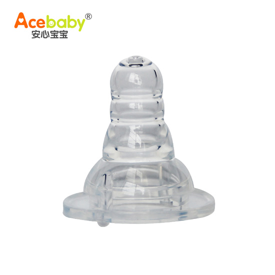 安心寶寶標(biāo)口可延伸液體硅膠奶嘴