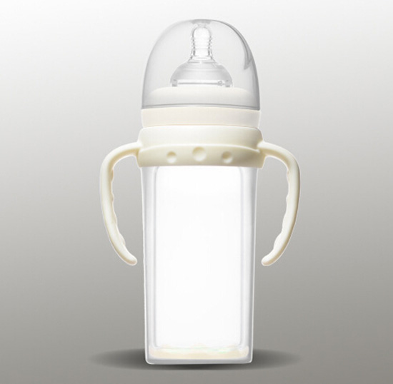 愛弗圖西240MLPP寬口直身奶瓶(月光白)