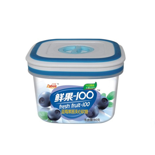 90克卡貝思鮮果100藍莓味果醬夾心軟糖