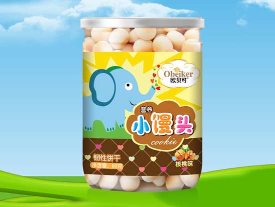 歐貝可核桃味小饅頭