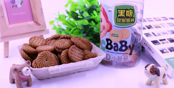 我D小蔡蔡黑糖圓圈圈餅