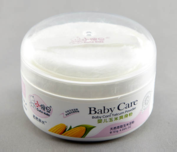 小傻旦yinge玉米爽身粉121g