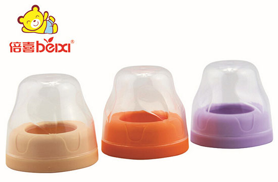 倍喜寬口徑弧形PP奶瓶防塵蓋
