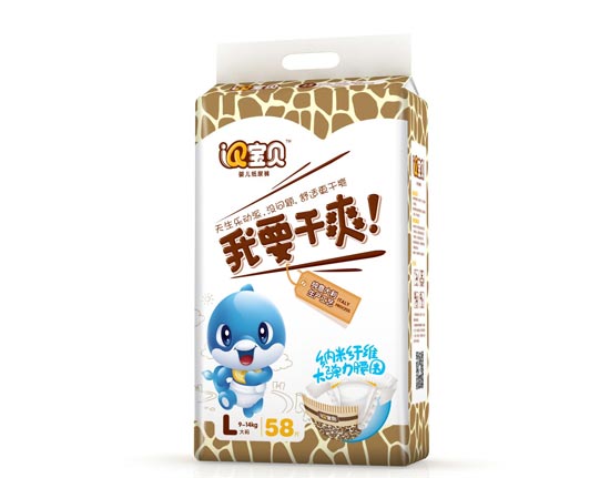 IQ寶貝紙尿褲L58