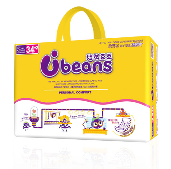 悠然豆豆柔薄金呵護(hù)yinge紙尿片S36片
