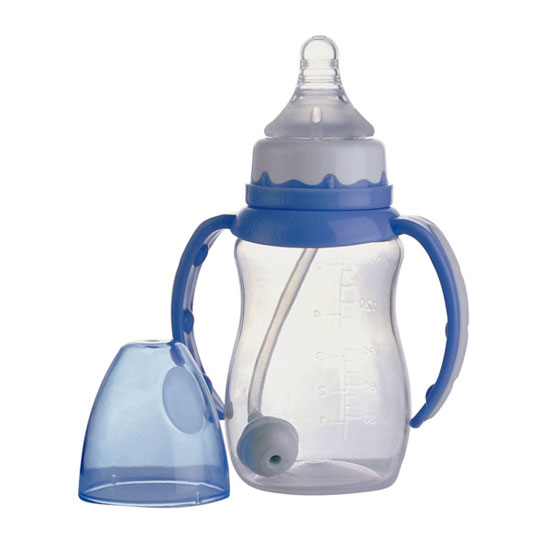 功夫?qū)氊怭P標(biāo)口青瓜帶柄自動(dòng)小奶瓶