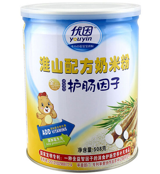 優(yōu)因淮山配方奶米粉全段