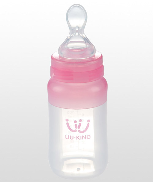 UU·KING離乳湯勺奶瓶220ml