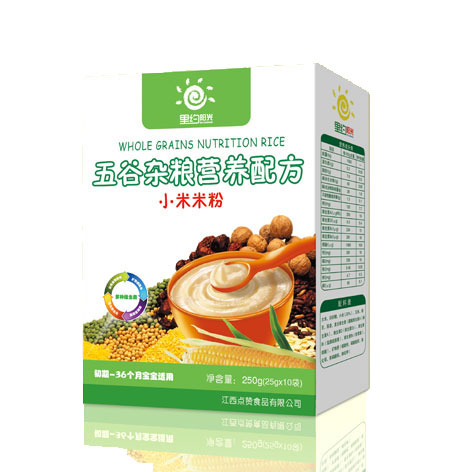 里約陽光五谷雜糧營養(yǎng)小米粉