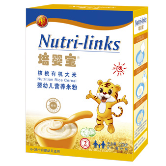 培嬰寶核桃有機大米yingye營養(yǎng)米粉