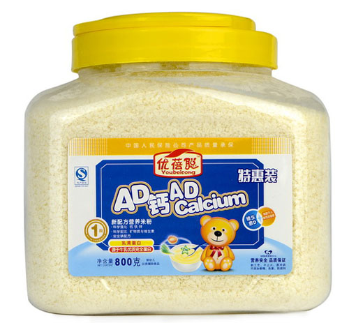 優(yōu)蓓聰AD鈣營(yíng)養(yǎng)米粉1段(桶裝)