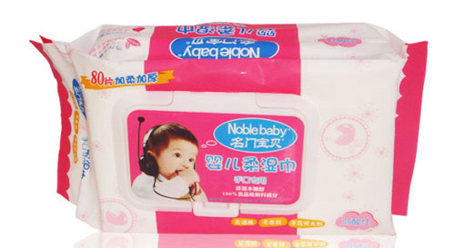名門(mén)寶貝yinge柔濕巾80片