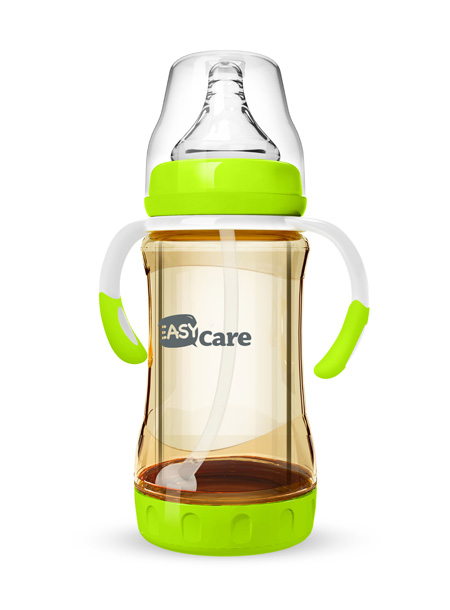 伊斯卡爾160mlPPSU安全玻璃自動(dòng)奶瓶(綠)