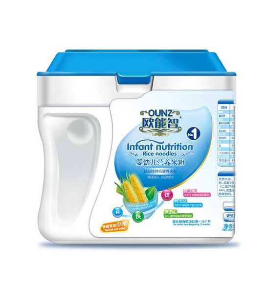 歐能智1段益腸鐵鋅鈣營養(yǎng)米粉