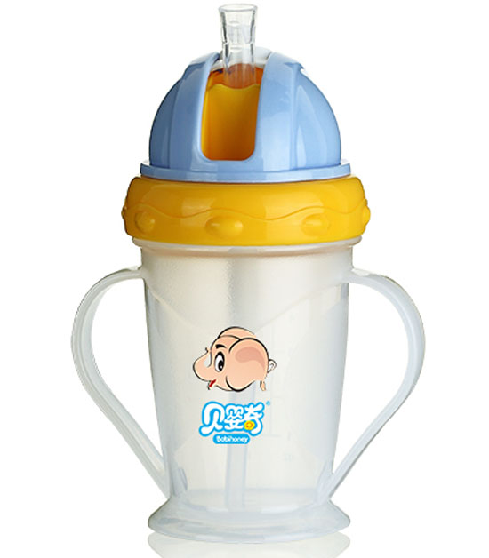 貝嬰奇雙耳自動學(xué)飲水杯Y333