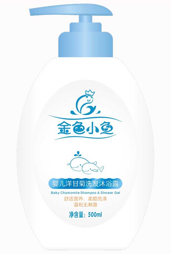 金色小魚yinge洋甘菊洗發(fā)沐浴露