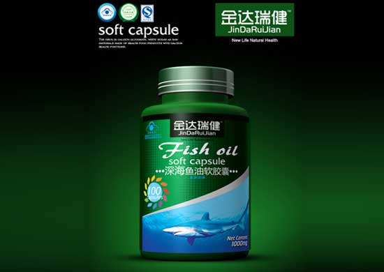 金達(dá)瑞健深海魚(yú)油軟膠囊