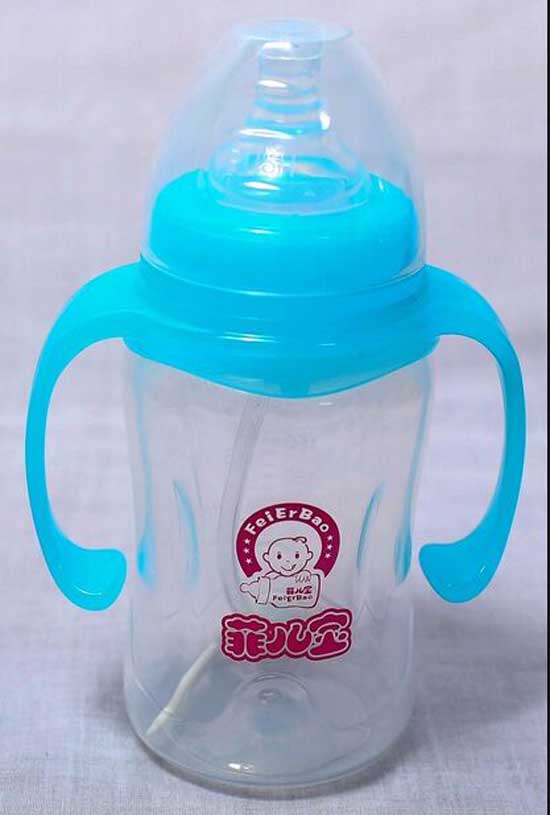 菲兒寶240ML寬口PP全自動奶瓶(綠)