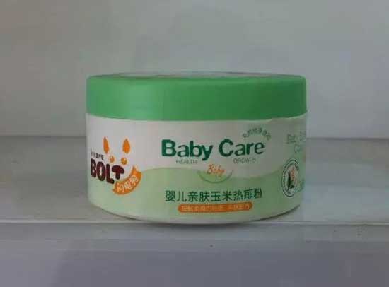 閃電狗yinge親膚玉米熱痱粉