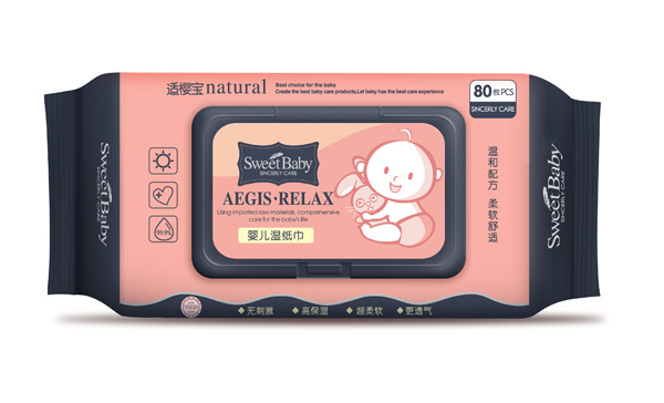 復件新適櫻寶yinge濕紙巾(翻蓋)80枚