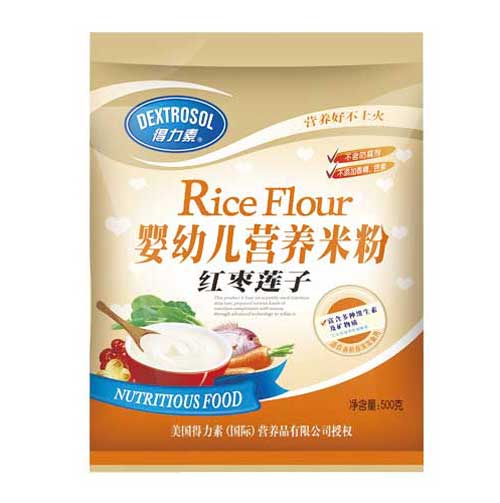 得力素紅棗蓮子yingye營養(yǎng)米粉