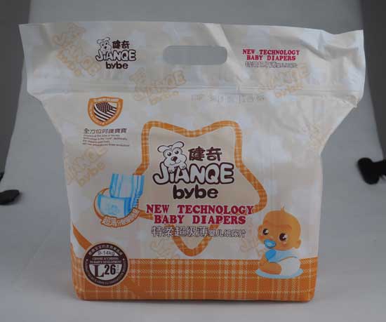 健奇特柔超級(jí)薄yinge紙尿片L碼