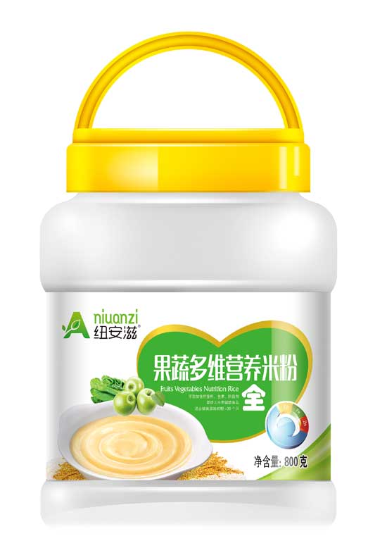 紐安滋果蔬多維營(yíng)養(yǎng)米粉全段桶裝