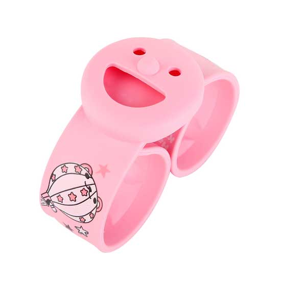 風(fēng)語(yǔ)笑臉紅色防蚊手表