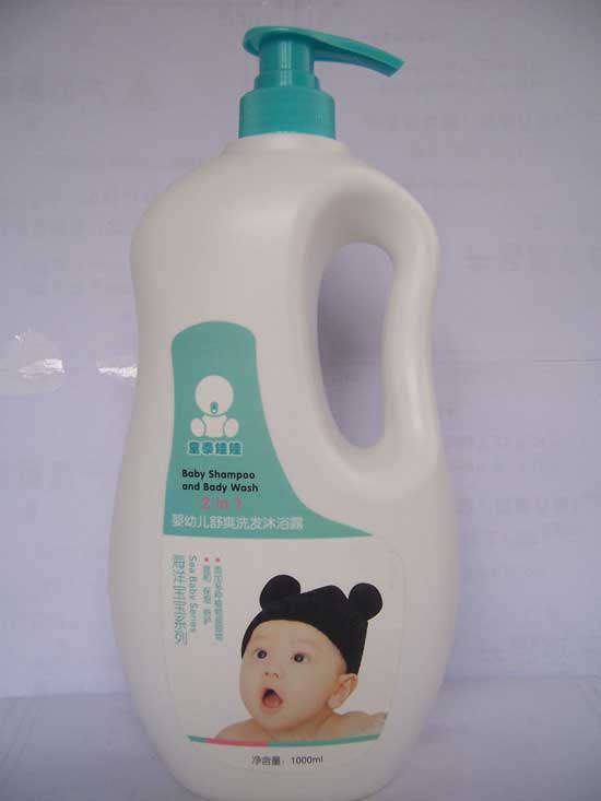 童泰娃娃yingye舒爽洗發(fā)沐浴露1L